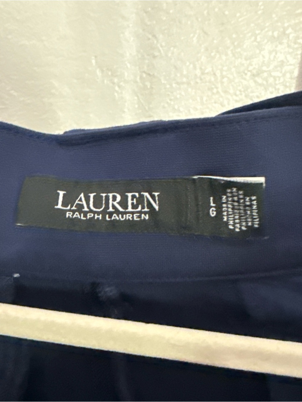 Ralph Lauren Navy Dress Pants - Picture 2 of 3